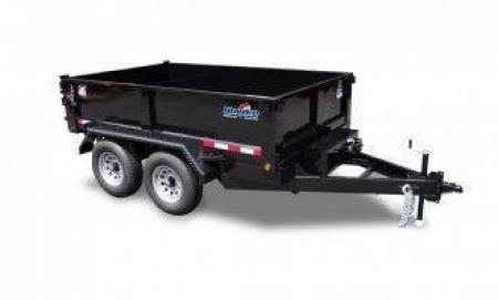 New 2026 Hawke Trailers 6X10TA 7K Low Profile Scissor Dump Trailer