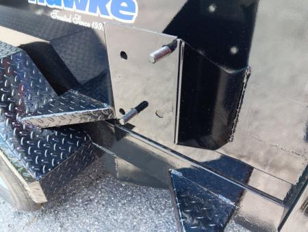 New 2026 Hawke Trailers 6X10TA 10K Low Profile Scissor Dump Trailer