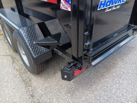 New 2026 Hawke Trailers 6X10TA 10K Low Profile Scissor Dump Trailer