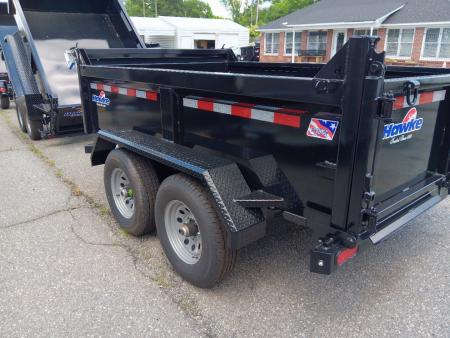 New 2026 Hawke Trailers 6X10TA 10K Low Profile Scissor Dump Trailer