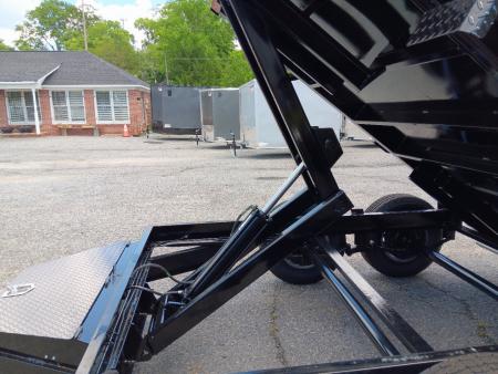 New 2026 Hawke Trailers 6X10TA 10K Low Profile Scissor Dump Trailer