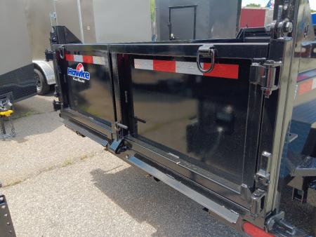 New 2026 Hawke Trailers 6X10TA 10K Low Profile Scissor Dump Trailer