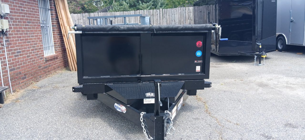 New 2026 Hawke Trailers 6X12TA 10K Low Profile Scissor Dump Trailer