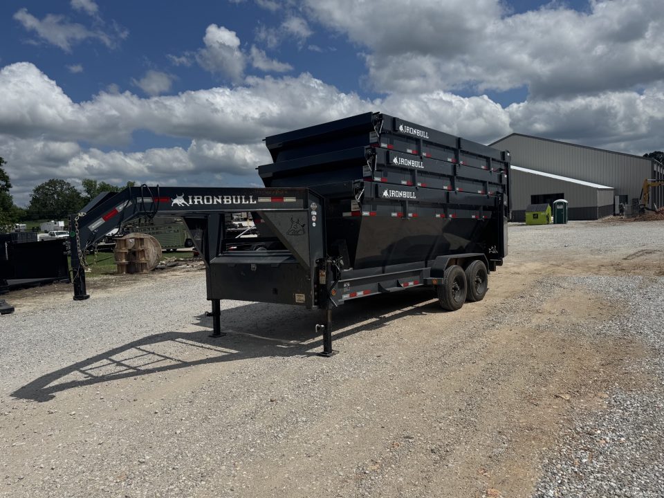 Used 2026 Iron Bull 83X16 TANDEM 16K ROLL OFF W / 3 BINS (ONLY SOLD AS A PACKAGE) Roll Off