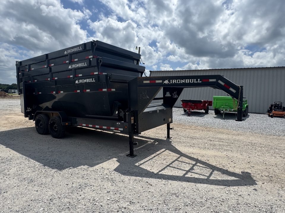 Used 2026 Iron Bull 83X16 TANDEM 16K ROLL OFF W / 3 BINS (ONLY SOLD AS A PACKAGE) Roll Off