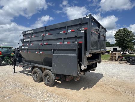 Used 2026 Iron Bull 83X16 TANDEM 16K ROLL OFF W / 3 BINS (ONLY SOLD AS A PACKAGE) Roll Off