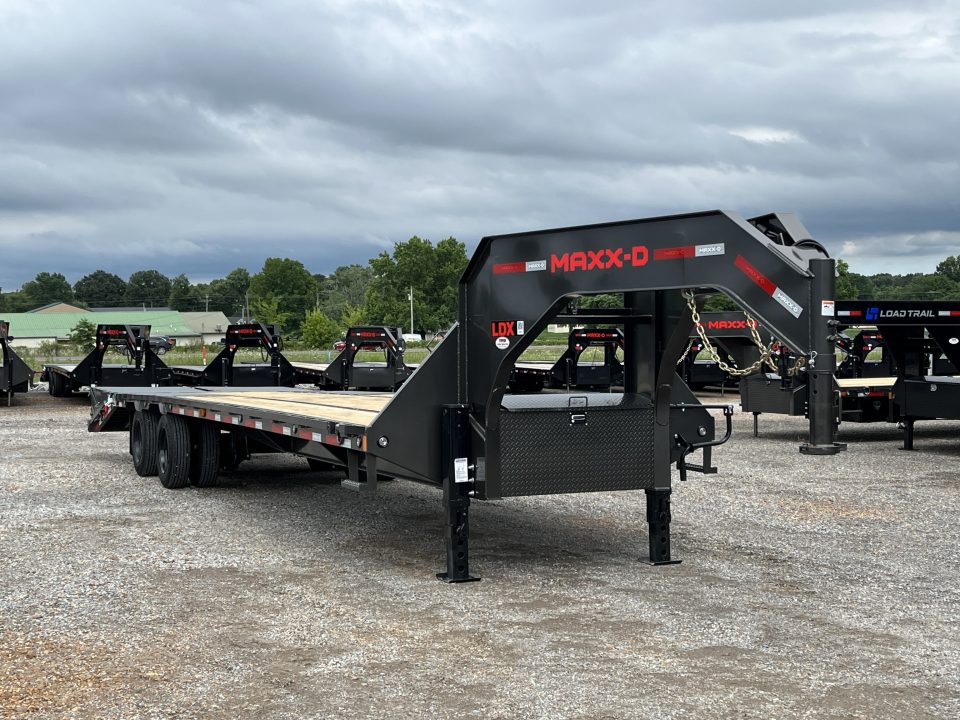New 2027 MAXXD Gooseneck Flatbed Trailer | 102" x 32' 30K GVWR