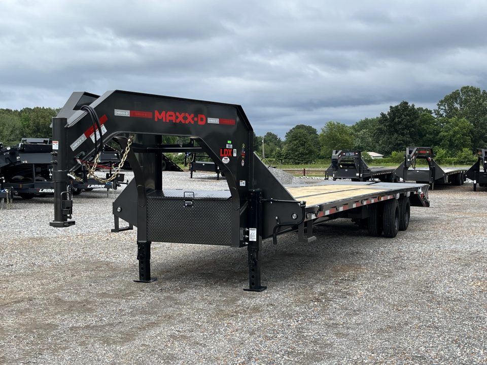 New 2027 MAXXD Gooseneck Flatbed Trailer | 102" x 32' 30K GVWR