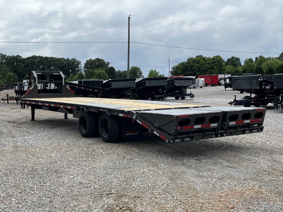 New 2027 MAXXD Gooseneck Flatbed Trailer | 102" x 32' 30K GVWR