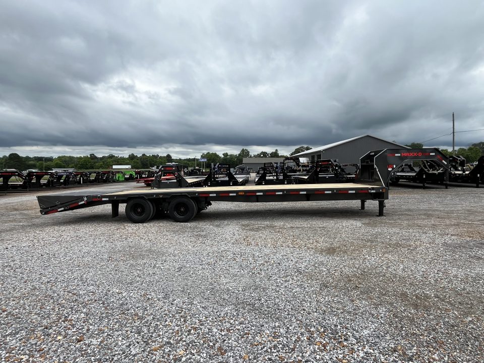 New 2027 MAXXD Gooseneck Flatbed Trailer | 102" x 32' 30K GVWR