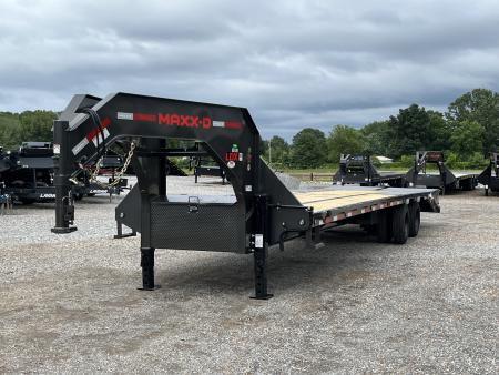 New 2027 MAXXD Gooseneck Flatbed Trailer | 102" x 32' 30K GVWR