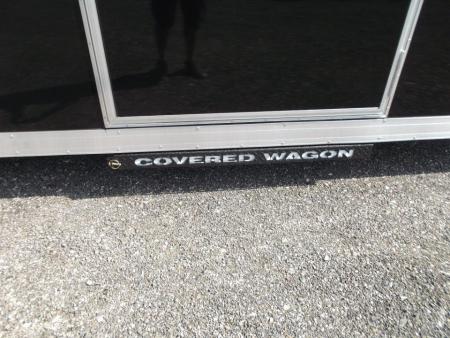 New 2026 Covered Wagon Trailers 8.5x24 Cargo / Enclosed Trailer / Enclosed Car Hauler / 7ft Interior / 5200# Axles / 60" Triple Tube Tongue / Extra Wide Ramp / 48" RV Side Door / Semi-Screwless Exterior / Heavy Duty .080 Black Poly Core Skin