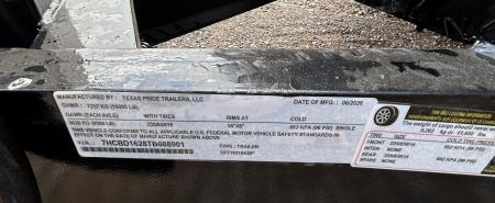 New 2026 Texas Pride Trailers-BumperPull 7x16x3 Tandem Axles Dump Trailer-8K Axles-UPGRADES!!