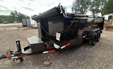 New 2026 Texas Pride Trailers-BumperPull 7x16x3 Tandem Axles Dump Trailer-8K Axles-UPGRADES!!
