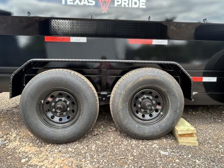 New 2026 Texas Pride Trailers-BumperPull 7x16x3 Tandem Axles Dump Trailer-8K Axles-UPGRADES!!