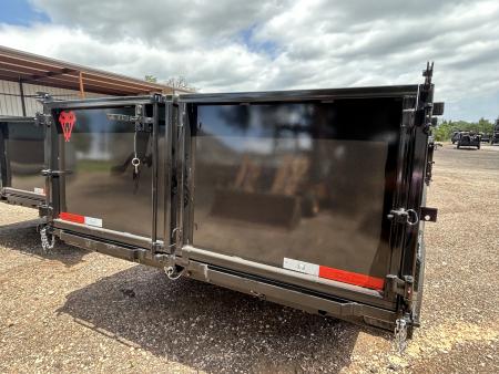 New 2026 Texas Pride Trailers-BumperPull 7x16x3 Tandem Axles Dump Trailer-8K Axles-UPGRADES!!