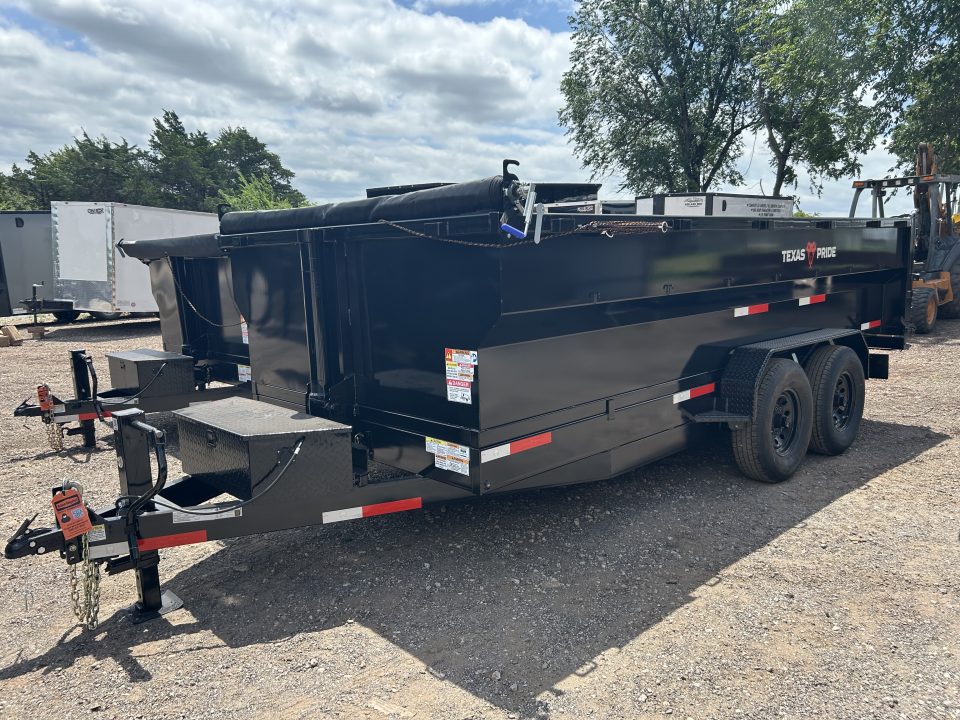 New 2026 Texas Pride Trailers-BumperPull 7x16x3-Tandem Axles Dump Trailer- 8K Axles-UPGRADES!!