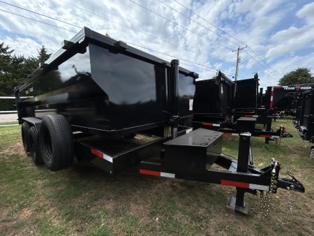 New 2026 Texas Pride Trailers BumperPull 7x16x3 Tandem Axles Dump Trailer-8K Axles-UPGRADES!!