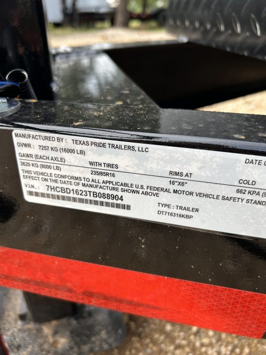 New 2026 Texas Pride Trailers BumperPull 7x16x3 Tandem Axles Dump Trailer-8K Axles-UPGRADES!!!