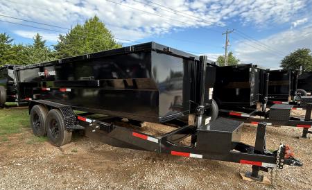 New 2026 Texas Pride Trailers BumperPull 7x16x3 Tandem Axles Dump Trailer-8K Axles-UPGRADES!!!