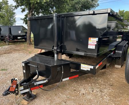 New 2026 Texas Pride Trailers BumperPull 7x16x3 Tandem Axles Dump Trailer-8K Axles-UPGRADES!!!