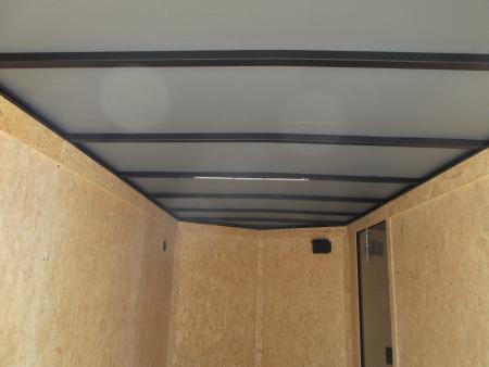 New 2026 Covered Wagon Trailers 6x12 Cargo / Enclosed Trailer / 6'6" Interior Height / Extra Wide Ramp Gate / RV Side Door / .030 Black Semi-Screwless Exterior / Black Out Package