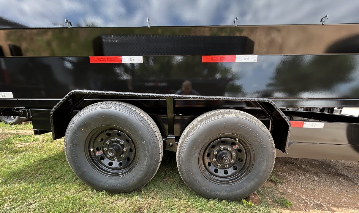 New 2026 Texas Pride Trailers Gooseneck 7x16x4 Tandem Axles Dump Trailer-8K Axles-UPGRADES!!