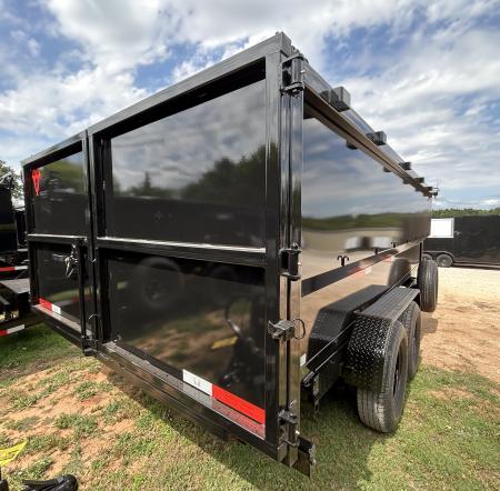 New 2026 Texas Pride Trailers Gooseneck 7x16x4 Tandem Axles Dump Trailer-8K Axles-UPGRADES!!