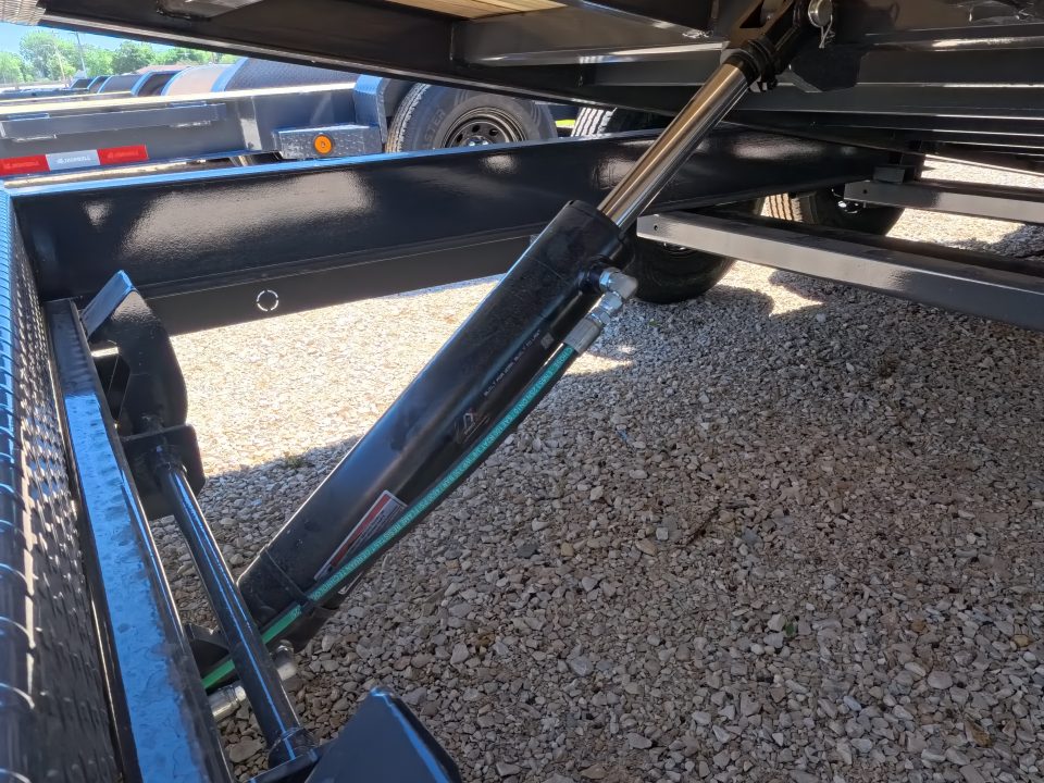 New 2027 Iron Bull 83 x 22 (16+6) TWB Tilt Trailer with 2)7K Torsion Axles, Electric Brakes, Fork Holders, 2 5/16" Adj. Coupler and More!