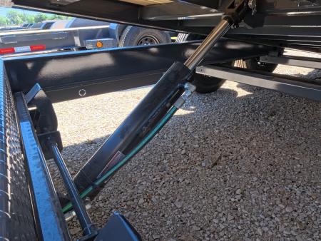 New 2027 Iron Bull 83 x 22 (16+6) TWB Tilt Trailer with 2)7K Torsion Axles, Electric Brakes, Fork Holders, 2 5/16" Adj. Coupler and More!
