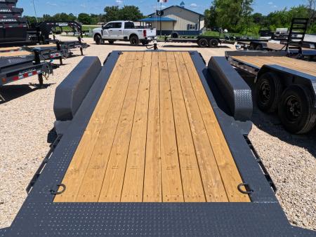 New 2027 Iron Bull 83 x 22 (16+6) TWB Tilt Trailer with 2)7K Torsion Axles, Electric Brakes, Fork Holders, 2 5/16" Adj. Coupler and More!