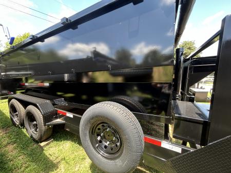 New 2026 Texas Pride Trailers Gooseneck 7x16x4 Tandem Axles Dump Trailer-8K Axles-UPGRADES!!