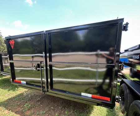 New 2026 Texas Pride Trailers Gooseneck 7x16x4 Tandem Axles Dump Trailer-8K Axles-UPGRADES!!