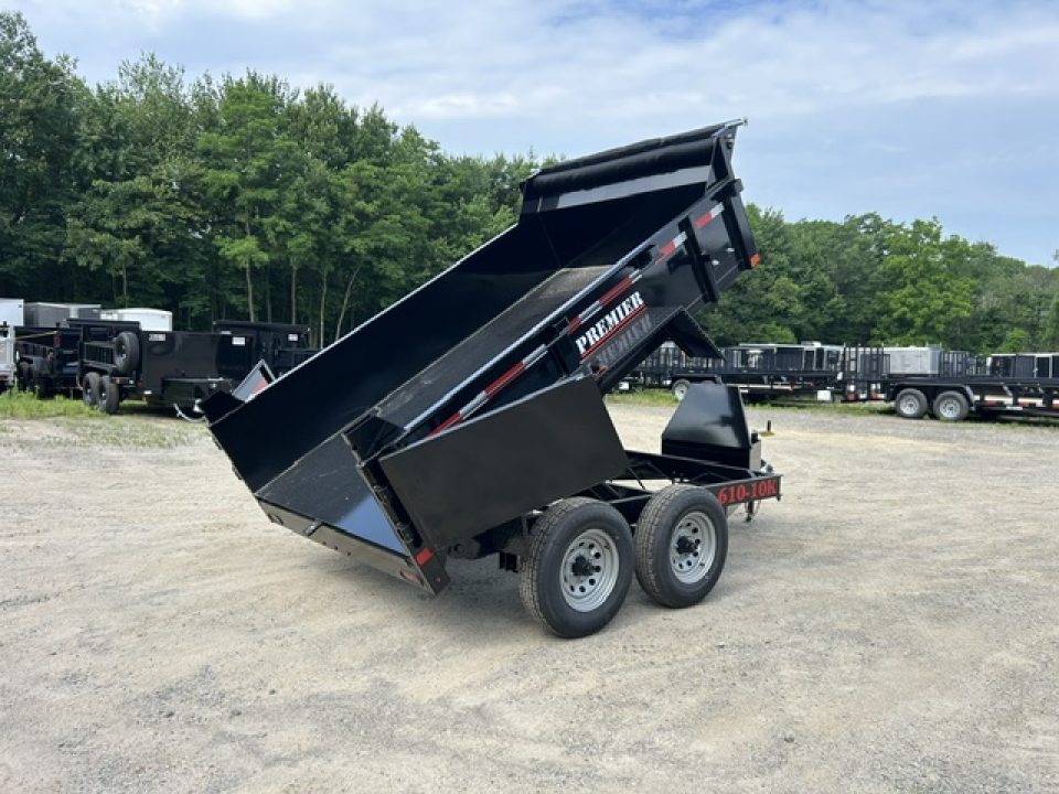New 2026 Premier Trailers Inc. 6 X 10 , 9,990 lb. GVWR Dump Trailer