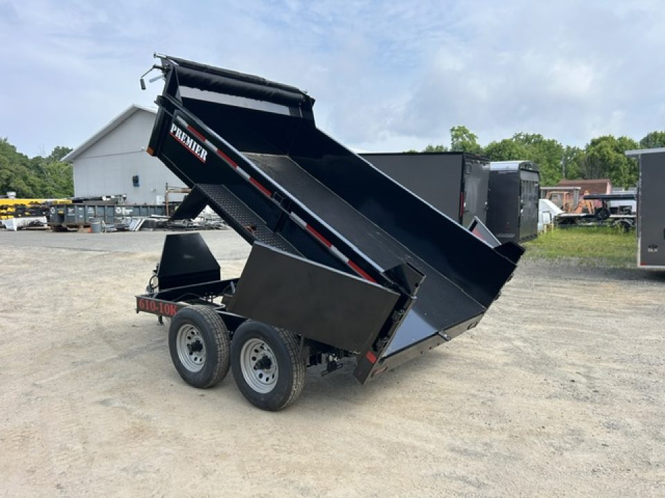 New 2026 Premier Trailers Inc. 6 X 10 , 9,990 lb. GVWR Dump Trailer