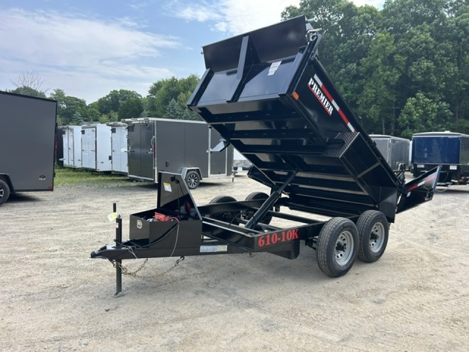 New 2026 Premier Trailers Inc. 6 X 10 , 9,990 lb. GVWR Dump Trailer