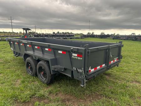 New 2026 Lamar 83x16 Tandem 16K Telescopic Dump w/ 2' Sides & 7 Gauge Floor