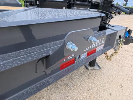 New 2027 Iron Bull 83 x 22 (16+6) TWB Tilt Trailer 2) 7K Torsion Axles with Electric Brakes, 16" Crossmembers, Spare Tire Mount, D-Rings, and More!