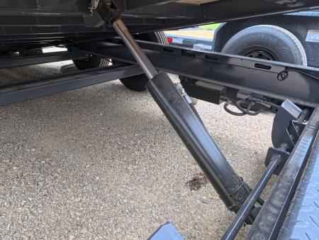 New 2027 Iron Bull 83 x 22 (16+6) TWB Tilt Trailer 2) 7K Torsion Axles with Electric Brakes, 16" Crossmembers, Spare Tire Mount, D-Rings, and More!