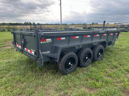 New 2026 Lamar 83x16 Triple 21K Telescopic Dump w/ 2' Sides & 7 Gauge Floor