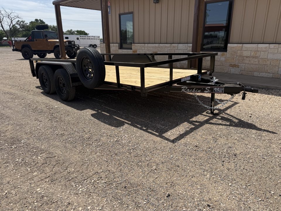 New 2026 Rockin' S 83X14ST Utility Trailer