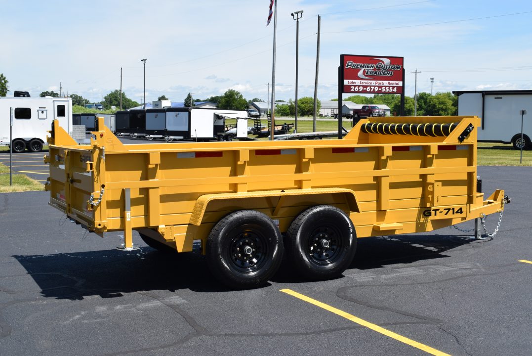 New 2027 Griffin Trailers GT714 Dump Trailer