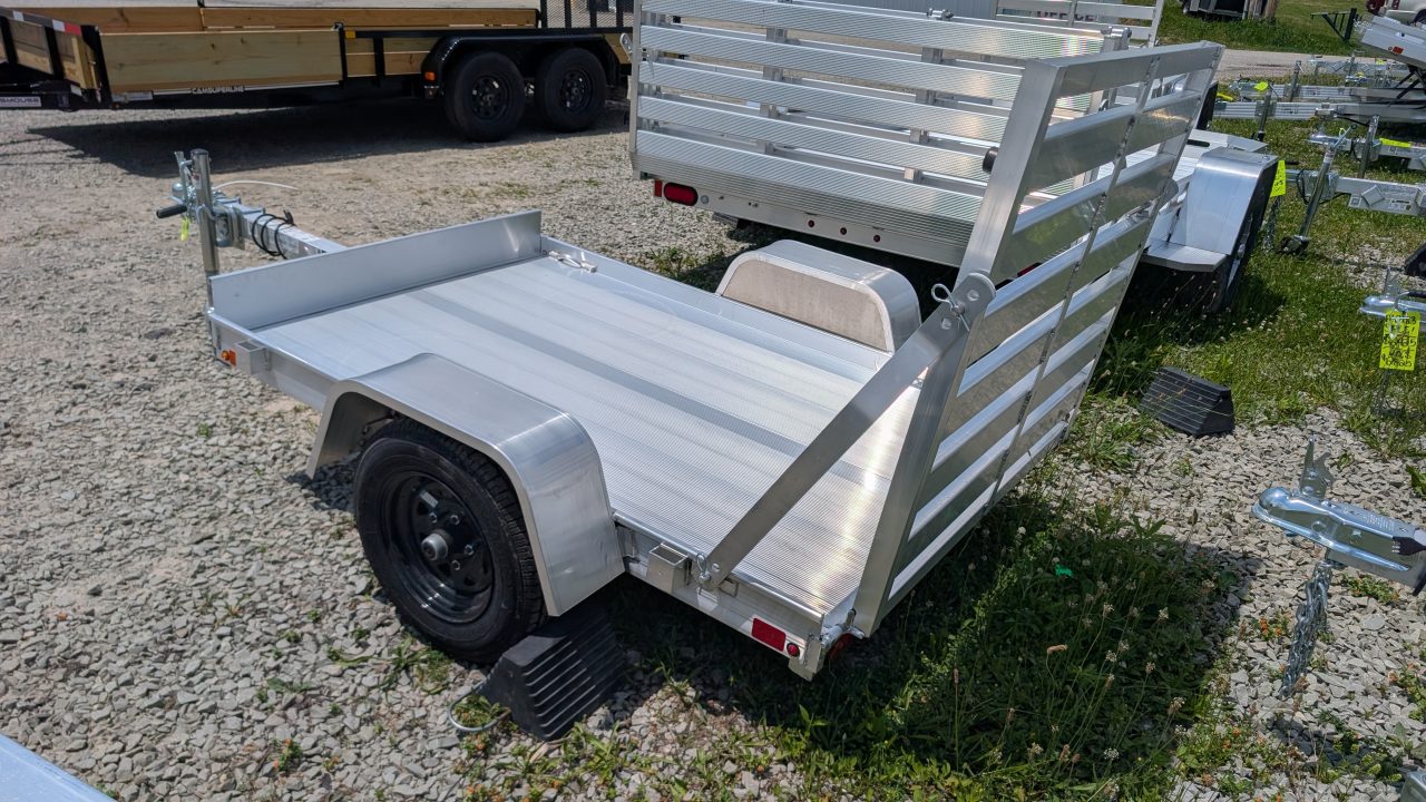 New 2027 Aluma 4x6 LW Utility Trailer