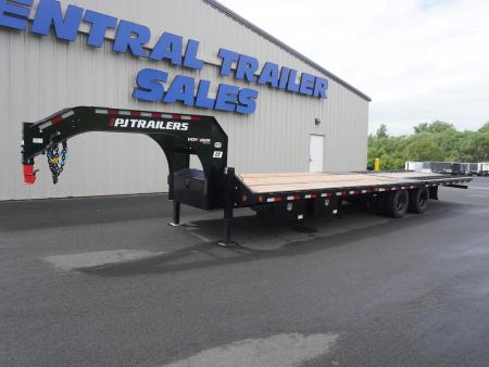 New 2027 PJ Trailers 40' Gooseneck Flatbed Trailer