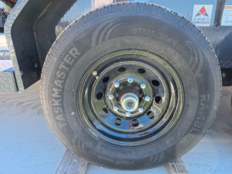 New 2027 Iron Bull 83x20 TWB Tilt Trailer with 2)7,000 lb. Torsion Axles, Upgraded to 2) Elec. Brakes, 10 Ply Tires-Gray