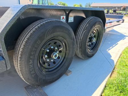 New 2027 Iron Bull 83x20 TWB Tilt Trailer with 2)7,000 lb. Torsion Axles, Upgraded to 2) Elec. Brakes, 10 Ply Tires-Gray