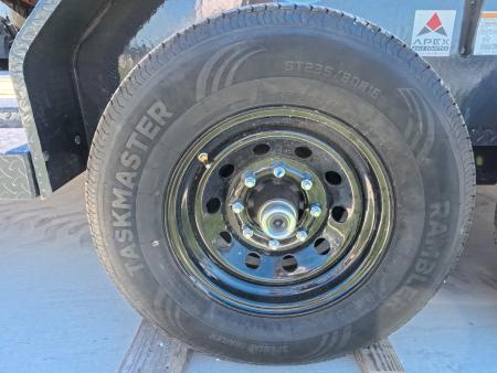 New 2027 Iron Bull 83x20 TWB Tilt Trailer with 2)7,000 lb. Torsion Axles, Upgraded to 2) Elec. Brakes, 10 Ply Tires-Gray