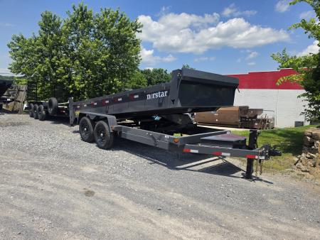 New 2026 Norstar DCB 14K 7X16 Dump Trailer
