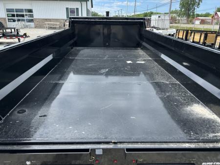 New 2026 Sure-Trac 82"x14 17.6K Pro Series Telescopic Dump Trailer