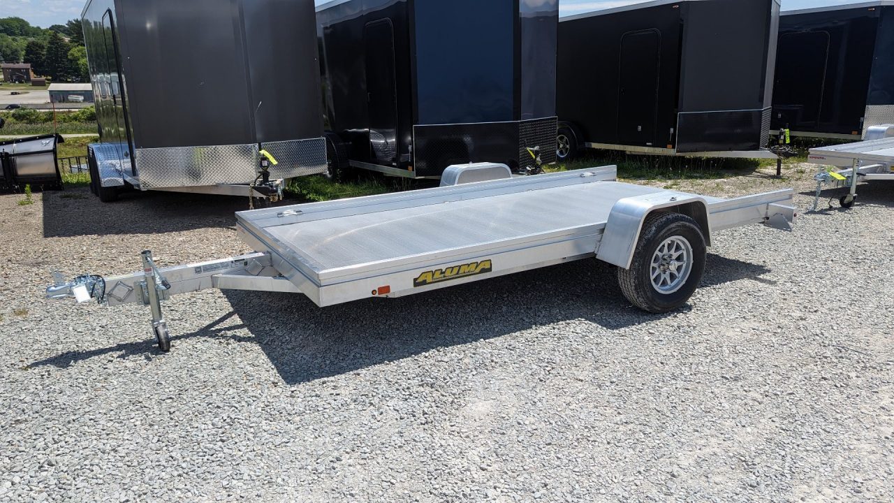 New 2027 Aluma 6x12 HD Utility w/ Underbody Slide Out Ramp